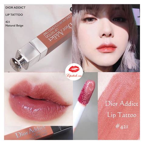 dior 421 lip tattoo|Dior lip and cheek tint.